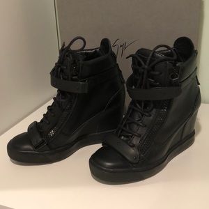 Giuseppe Zonotti black snickers PRICE REDUCTION